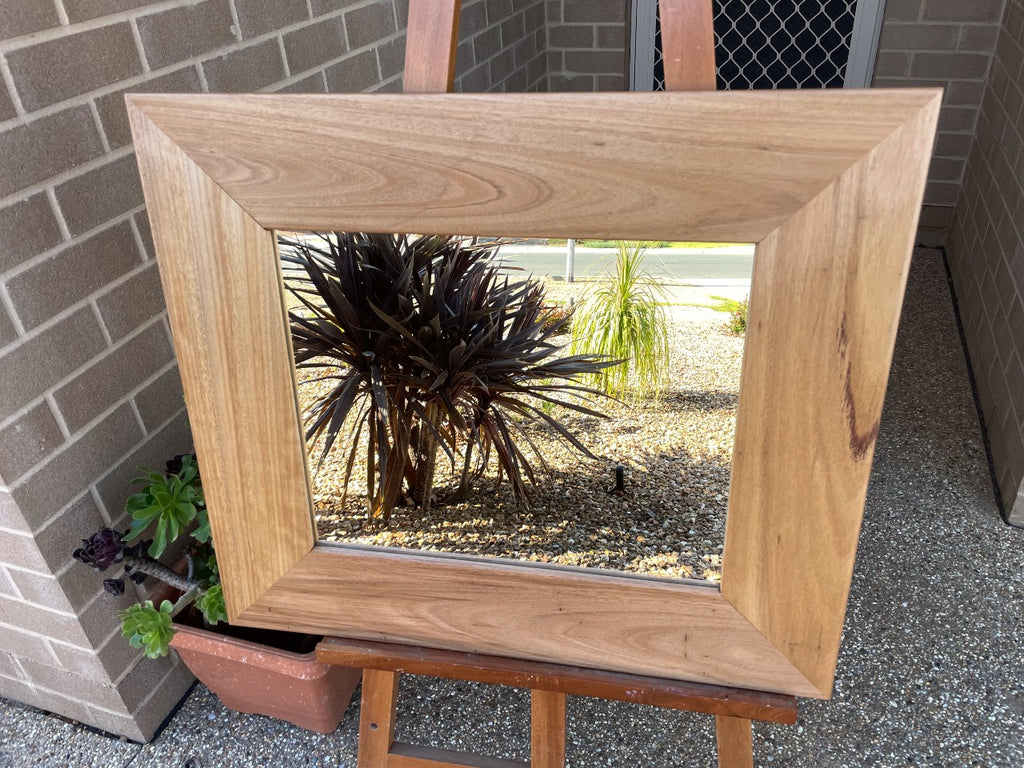 Blackbutt Rustic Australian Hardwood Framed Mirror