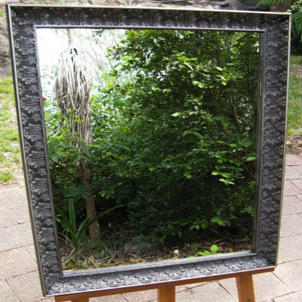 Ornate Black Framed Mirrors