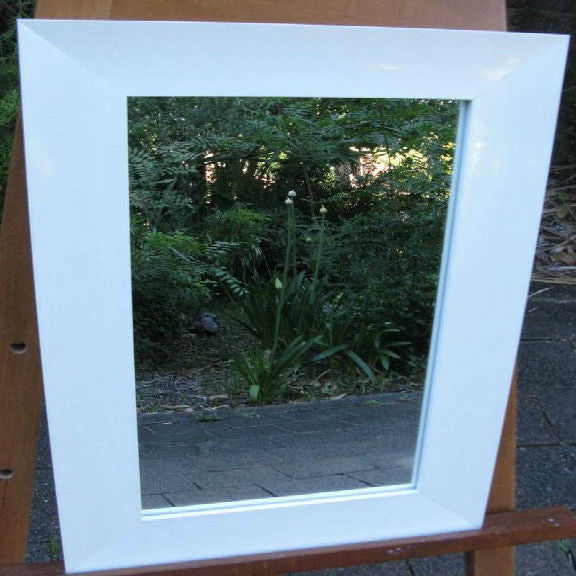 Modern White Framed Mirrors