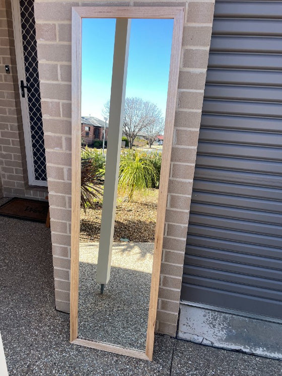 Tas Oak Hardwood Full Length Mirror