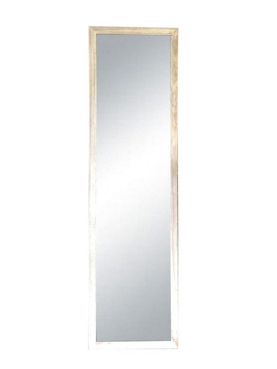Tas Oak Whitewash Full Length Mirror
