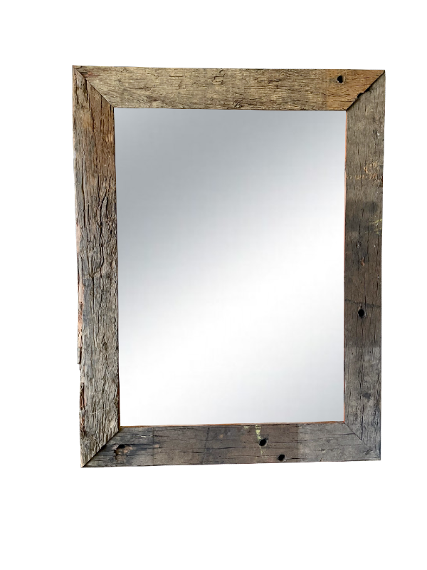 Railway Sleeper Rustic Australian Hardwood Mirror
