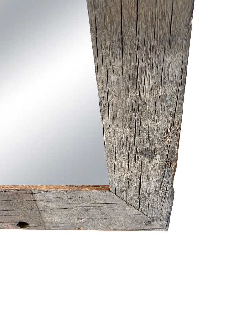 Railway Sleeper Rustic Australian Hardwood Mirror