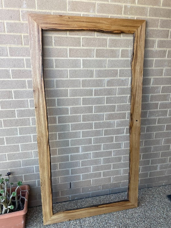 Tallowwood Natural Edge Hardwood Mirror