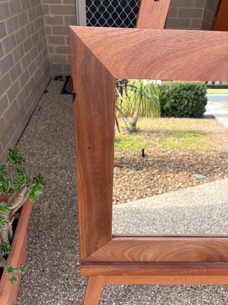 Australian Hardwood Spotted Gum Mirror