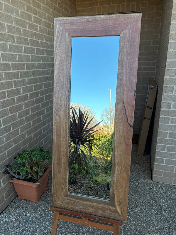 Spotted Gum Australian Hardwood Framed Wall Mirror