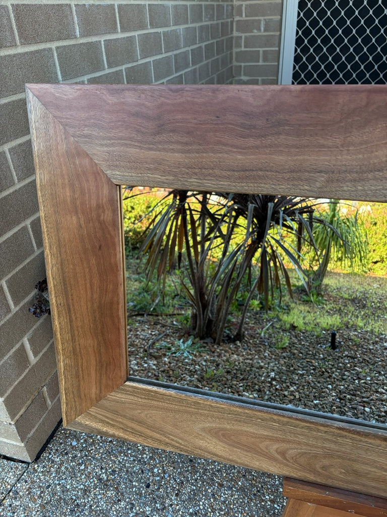 Spotted Gum Australian Hardwood Framed Wall Mirror