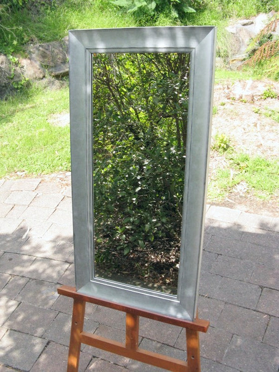 Classic Style Aged Silver Mirror