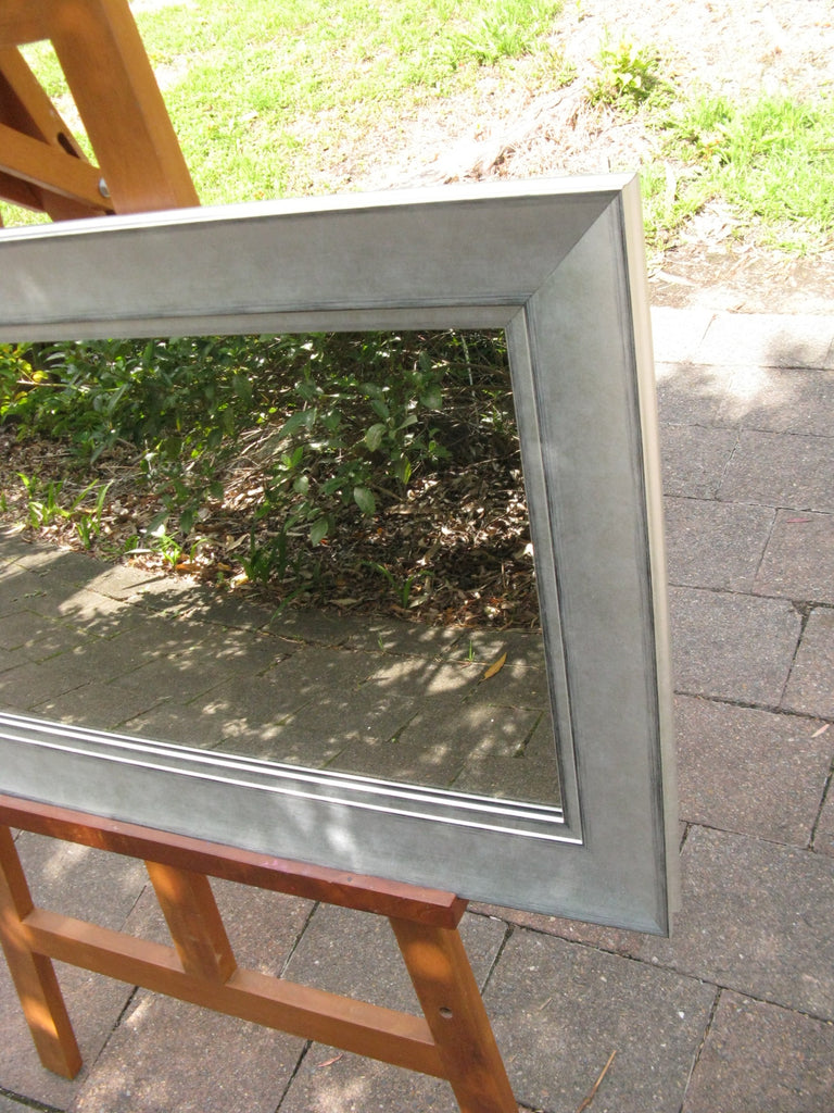 Classic Style Aged Silver Mirror