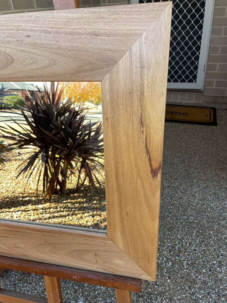 Blackbutt Rustic Australian Hardwood Framed Mirror