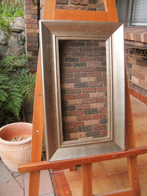 Aged Champagne Timber Framed Mirror