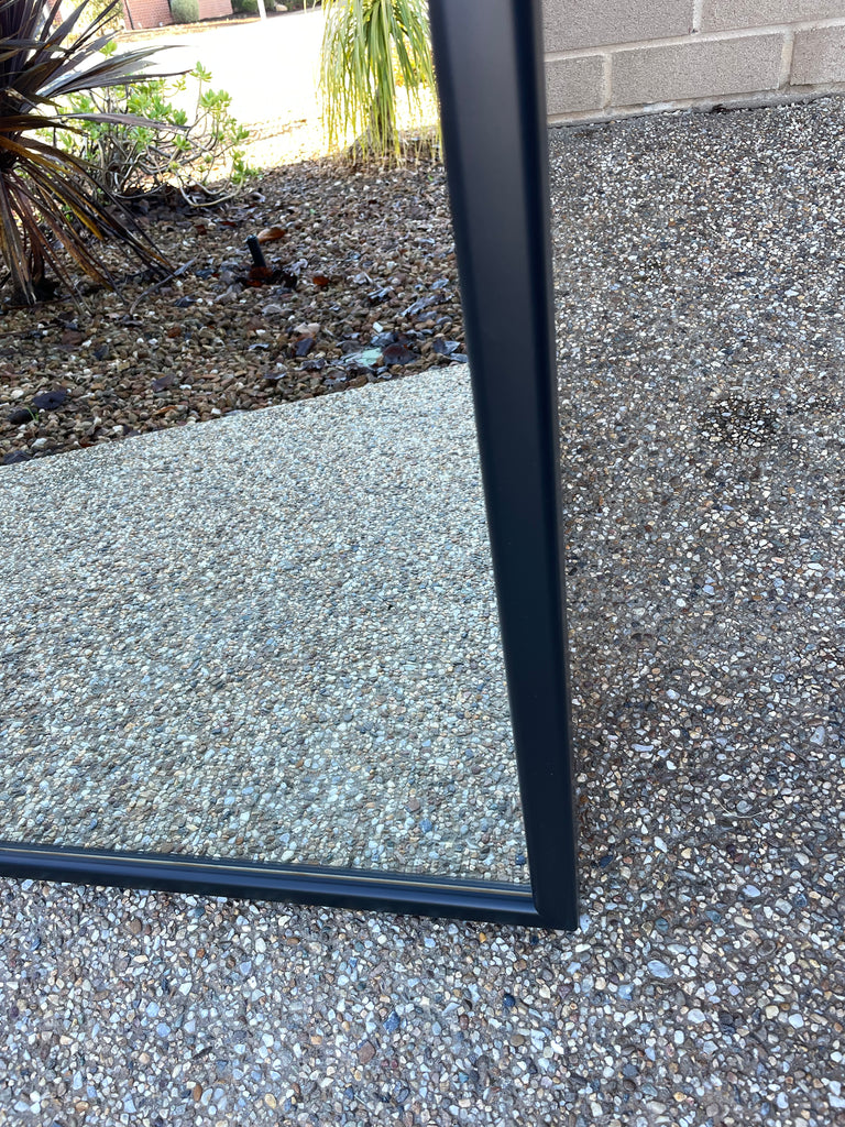 Sale Item Compact Full Length Black Timber Mirror 180x60cm