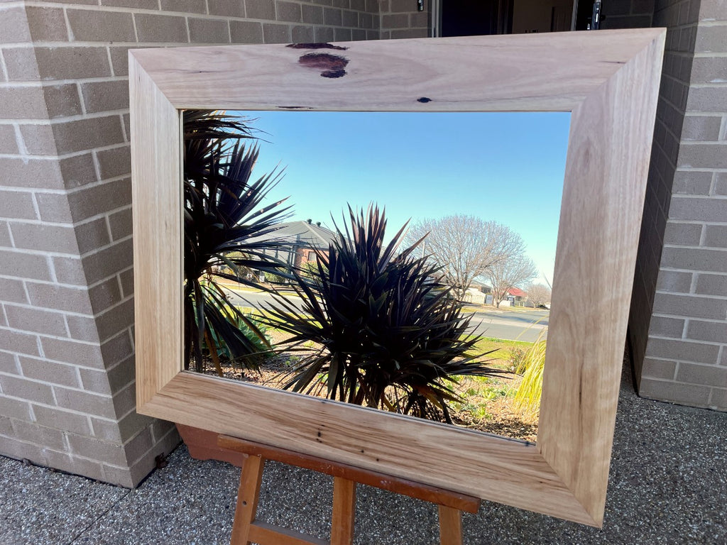 Blackbutt Australian Hardwood Framed Wall Mirror