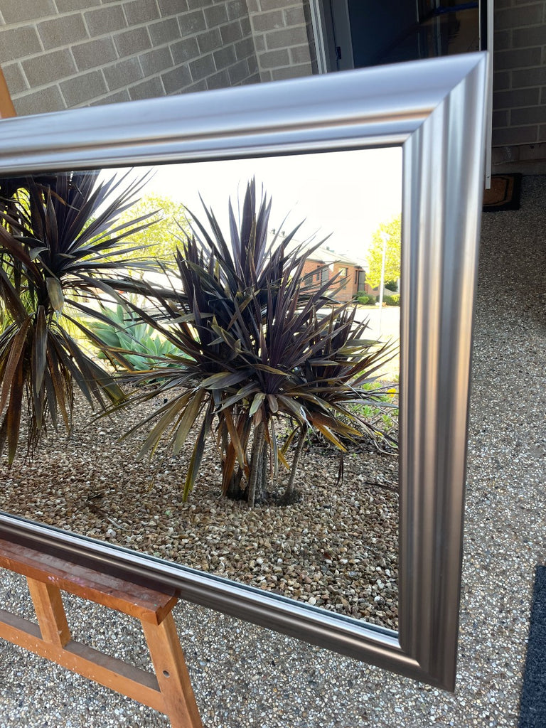 Copper Look Timber Framed Mirror