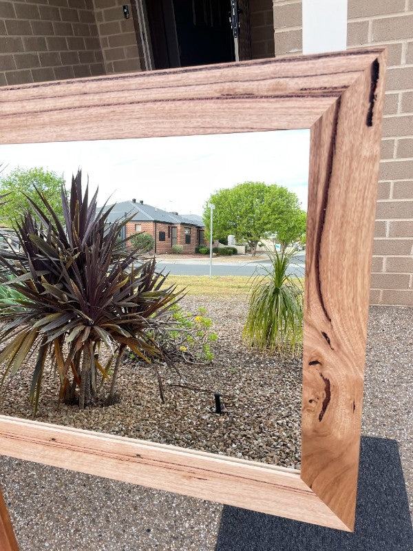 Messmate Australian Hardwood Framed Mirror