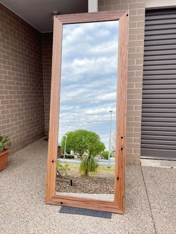 Recycled Australian Hardwood Spotted Gum Mirror