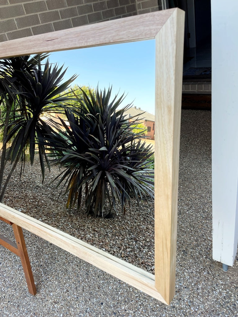 Tasmanian Oak Chunky Frame Wall Mirror