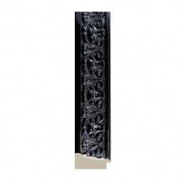 Gloss Black Ornate Timber Frame
