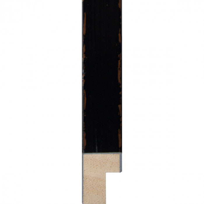 Japanese Style Black Chunky Timber Frame