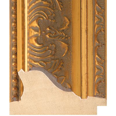 Beautiful Antique Style Aged Gold Timber Frame