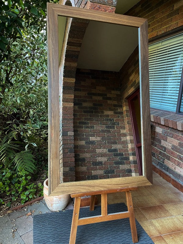 Spotted Gum Australian Hardwood Framed Wall Mirror