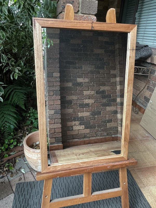 Australian Blackbutt Thin Frame Wall Mirror