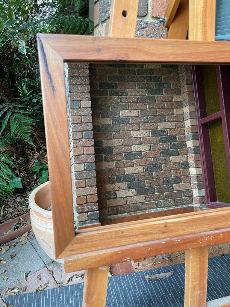 Spotted Gum Australian Hardwood Framed Mirror