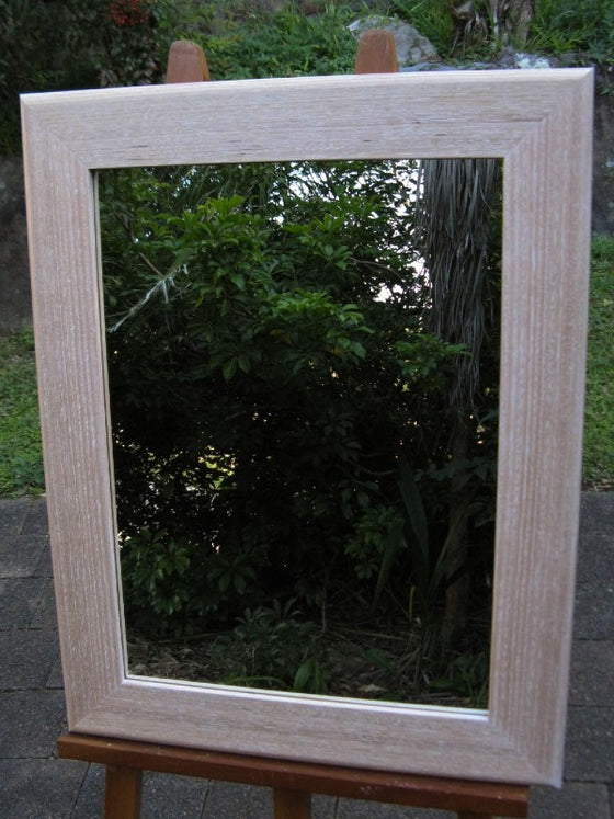 Tas Oak Whitewash Mirror