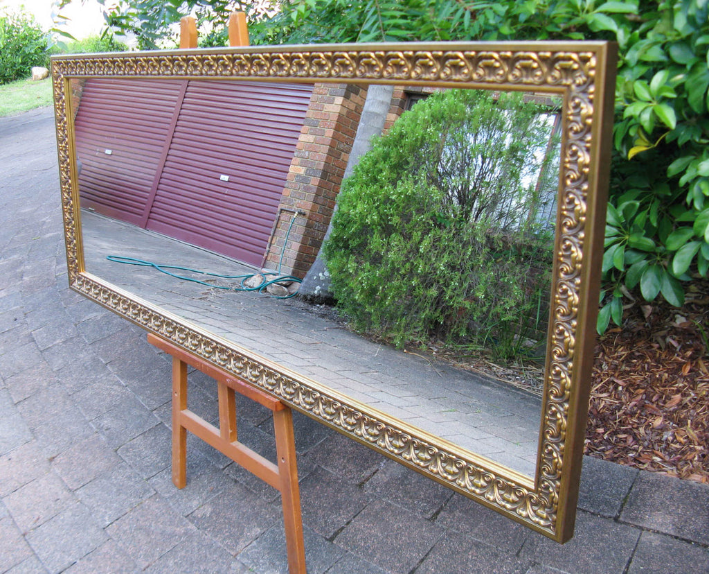 Leonessa Gold Ornate Timber Framed Wall Mirror