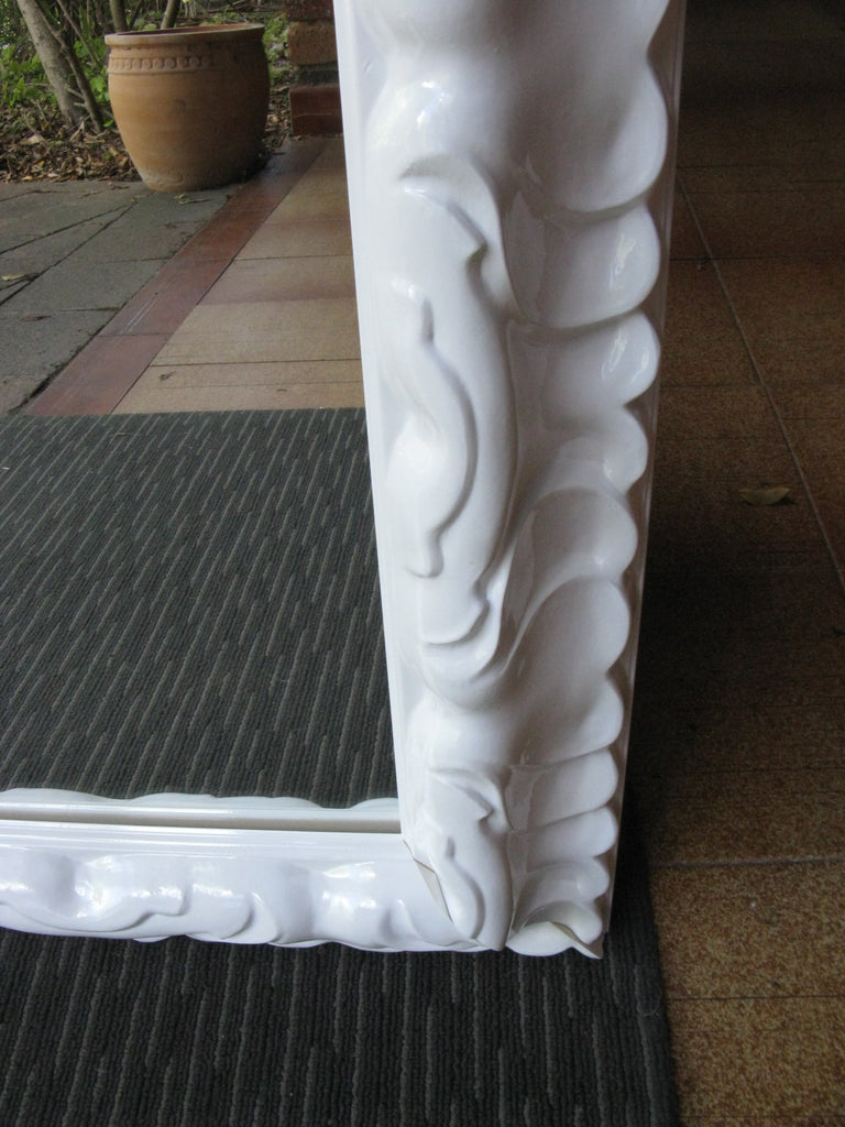 Sale Item Luella Ornate White Mirror 206x77cm