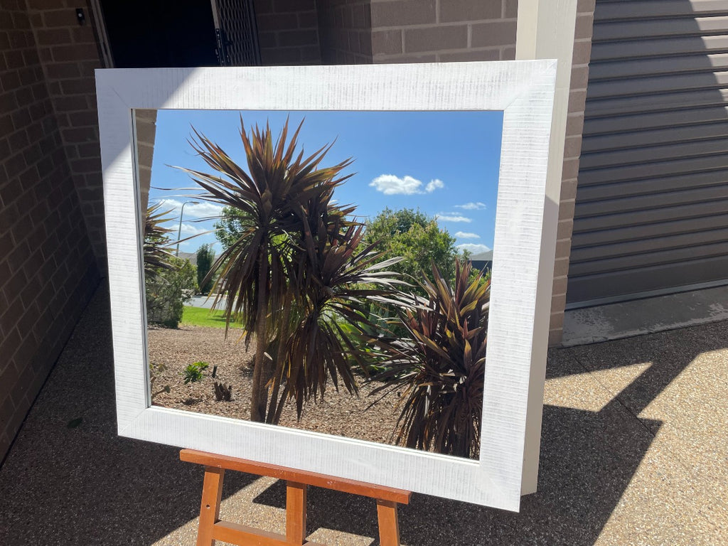 Whitewash Recycled Australian Hardwood Mirror