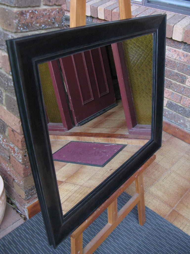 Classic Style Black Timber Framed Wall Mirror