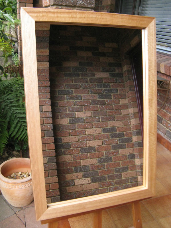 Australian Hardwood Natural Tas Oak Timber Framed Wall Mirror