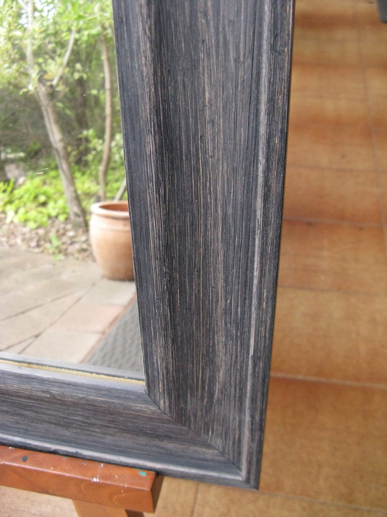 Matilda Black Wash Timber Framed Mirror